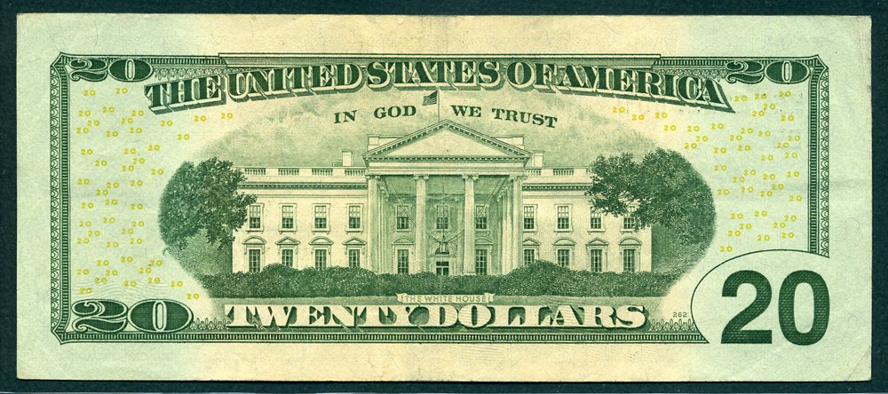 2013 $20 Federal Reserve Note S/N 12/25/1980